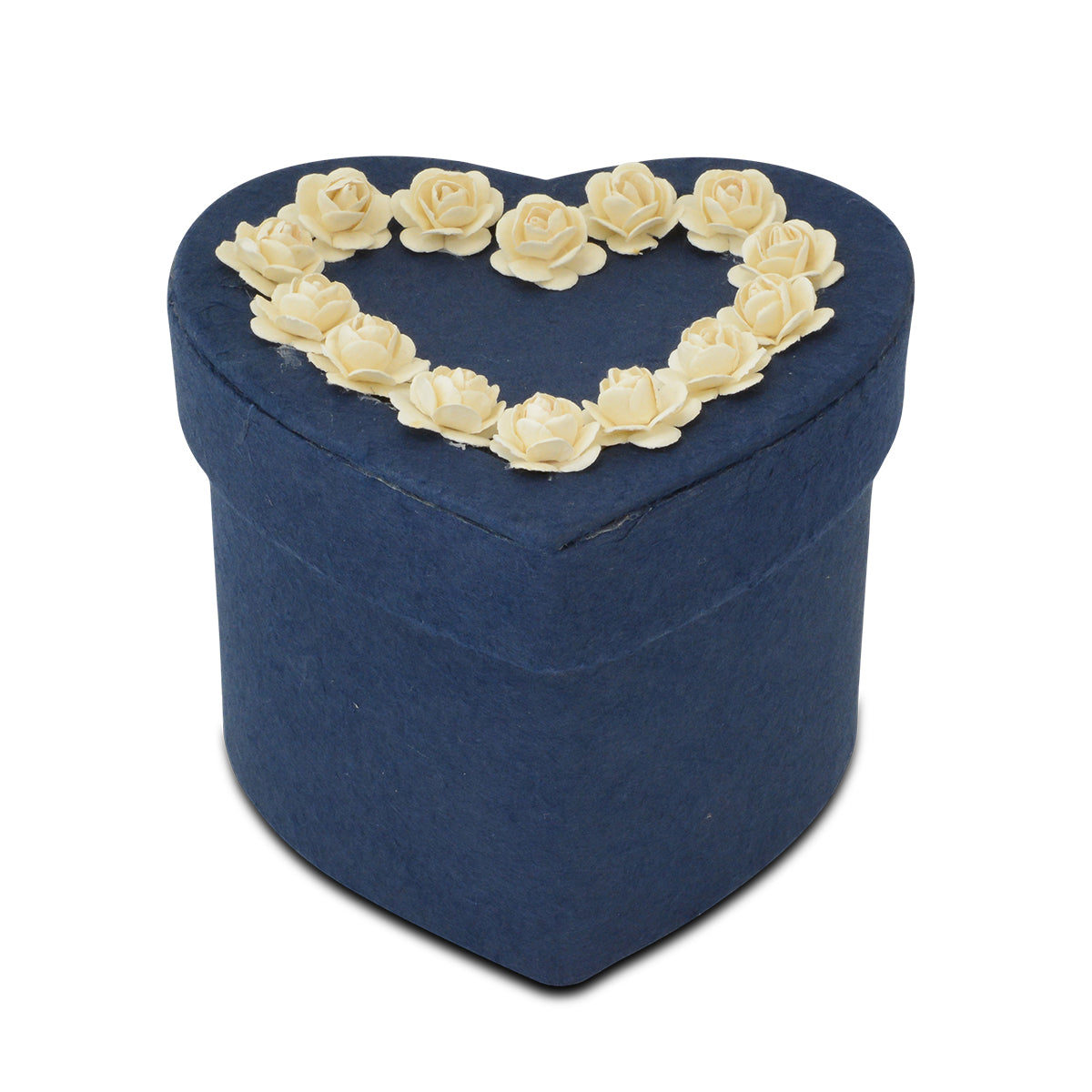 Blue Comfort Heart Paper Pet Urn